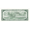 BC-37b 1954 Canada $1 Beattie-Rasminsky, H/Y, Almost Uncirculated (AU50)