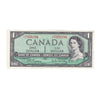 BC-37b 1954 Canada $1 Beattie-Rasminsky, J/Y, AU-UNC (AU55)