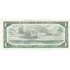 BC-37b 1954 Canada $1 Beattie-Rasminsky, M/Y, AU-UNC (AU55)