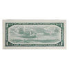 BC-37b-i 1954 Canada $1 Beattie-Rasminsky, M/M, AU-UNC (AU55)