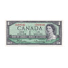 BC-37b-i 1954 Canada $1 Beattie-Rasminsky, U/M, Uncirculated (MS60)