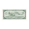 BC-37b-i 1954 Canada $1 Beattie-Rasminsky, Y/M, AU-UNC (AU55)