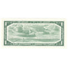 BC-37b-i 1954 Canada $1 Beattie-Rasminsky, N/Z, Almost Uncirculated (AU50)