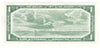 BC-37b-i 1954 Canada $1 Beattie-Rasminsky, T/Z, AU-UNC (AU55)