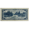 BC-39b 1954 Canada $5 Beattie-Rasminsky, J/X, F-VF (F15)