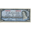 BC-39c 1954 Canada $5 Bouey-Rasminsky, T/X, VF