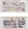 BC-57a 1989 Canada $10 Thiessen-Crow, ATH, AU-UNC (AU55)