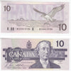 BC-57b 1989 Canada $10 Bonin-Thiessen, BED, CUNC