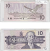 BC-57b 1989 Canada $10 Bonin-Thiessen, BED, Uncirculated (MS60)