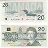 BC-58a 1991 Canada $20 Thiessen-Crow, EIH, Choice Uncirculated (CUNC63)