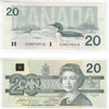 BC-58a-i 1991 Canada $20 Thiessen-Crow, EIM, Uncirculated (MS60)
