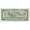 BC-29b 1954 Canada $1 Beattie-Coyne, Devil's Face, O/A, F-VF (F15)