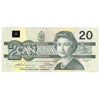 BC-58a 1991 Canada $20 Thiessen-Crow, ESB, CIRC