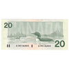 BC-58a-ii 1991 Canada $20 Thiessen-Crow, AIM, CIRC