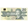 BC-58a-ii 1991 Canada $20 Thiessen-Crow, AIM, CIRC