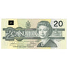 BC-58a-ii 1991 Canada $20 Thiessen-Crow, AIN, AU-UNC
