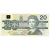 BC-58a-ii 1991 Canada $20 Thiessen-Crow, AIP, UNC