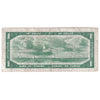 BC-29b 1954 Canada $1 Beattie-Coyne, Devil's Face, O/A, VG-F (VG10)
