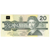 BC-58a-ii 1991 Canada $20 Thiessen-Crow, AIU, CIRC
