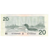 BC-58b-i 1991 Canada $20 Bonin-Thiessen, AIY, CIRC