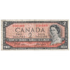 BC-38a 1954 Canada $2 Beattie-Coyne, K/B, F