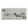 BC-58b-i 1991 Canada $20 Bonin-Thiessen, AVU, UNC
