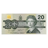BC-58c 1991 Canada $20 Knight-Thiessen, AWC, AU-UNC (AU55)