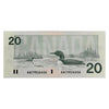 BC-58c 1991 Canada $20 Knight-Thiessen, AWC, CIRC