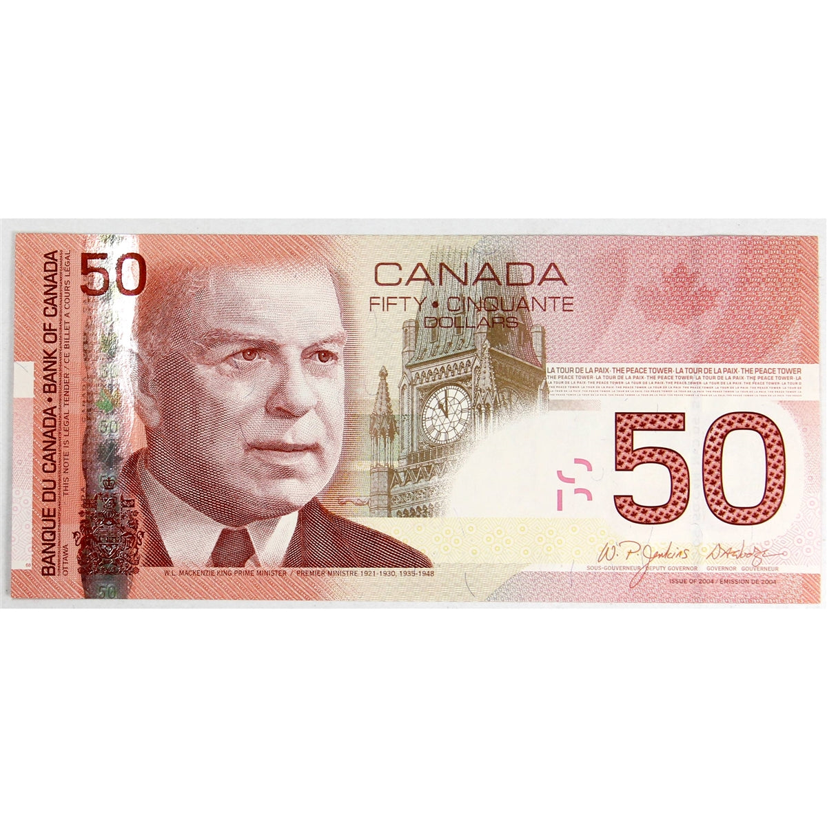 BC-65a 2006 Canada $50 Jenkins-Dodge, AHL, Uncirculated (MS60)