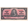 BC-22b 1937 Canada $2 Gordon-Towers, K/B, Very Fine (VF20)