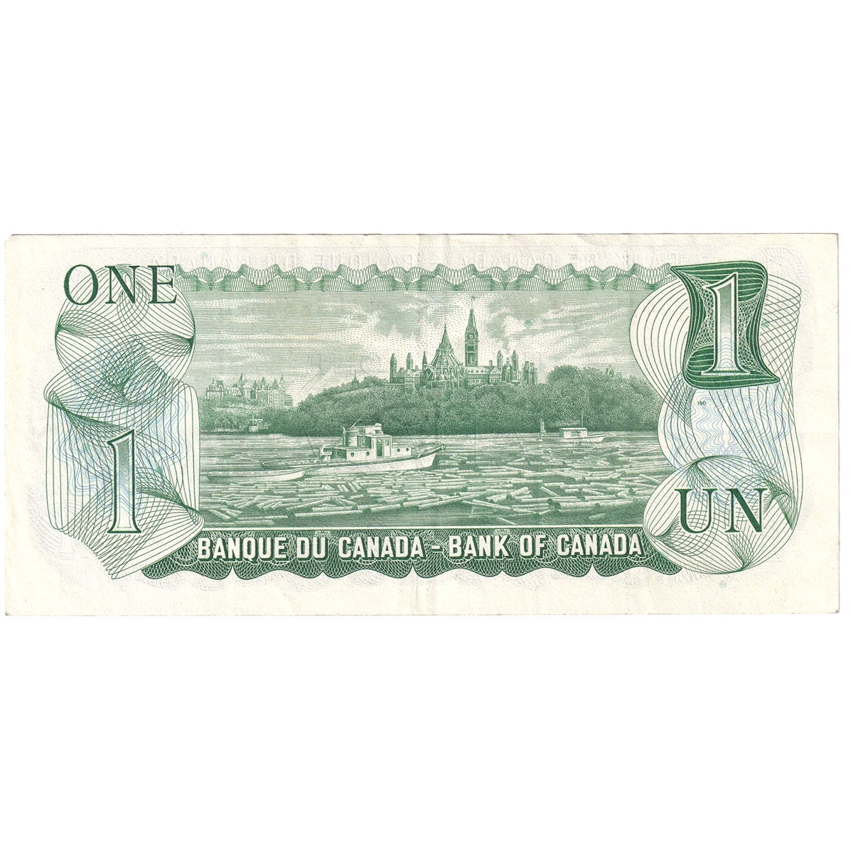 BC-46aA 1973 Canada $1 Lawson-Bouey, *AL, VF-EF (VF30)
