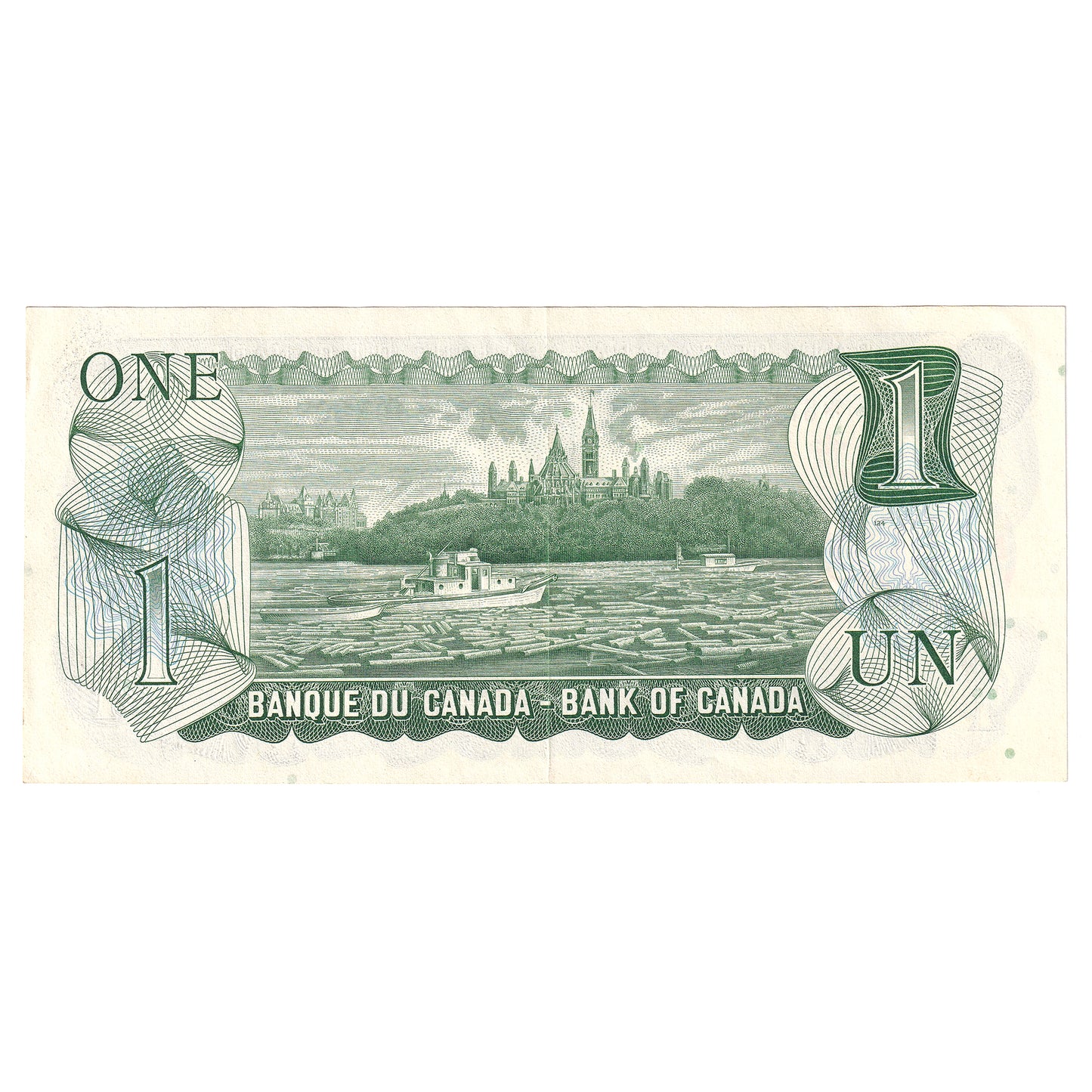 BC-46aA 1973 Canada $1 Lawson-Bouey, *GF, Extra Fine (EF40)