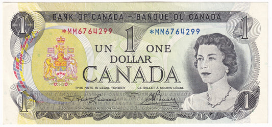 BC-46aA 1973 Canada $1 Lawson-Bouey, *MM, EF