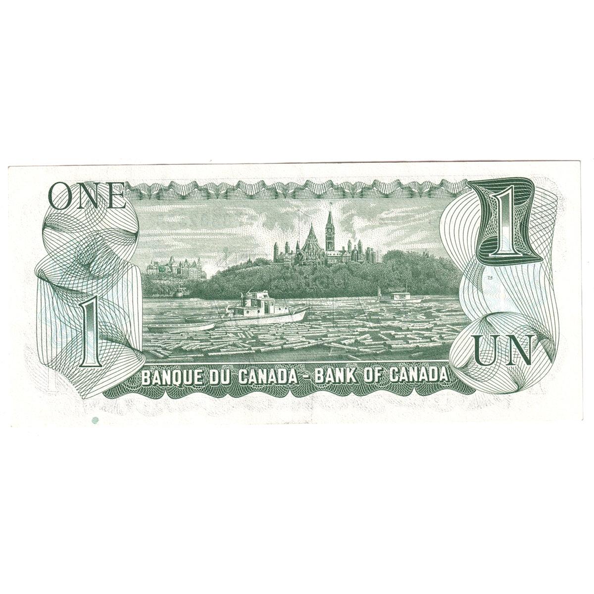 BC-46a-i 1973 Canada $1 Lawson-Bouey, AFF, Lithographed, Extra Fine (EF40)