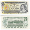 BC-46aA-i 1973 Canada $1 Lawson-Bouey, AAX, Lithographed, Almost Uncirculated (AU50)