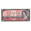 BC-38a 1954 Canada $2 Beattie-Coyne, A/R, Extra Fine (EF40)