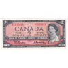 BC-38b 1954 Canada $2 Beattie-Rasminsky, B/R, AU-UNC (AU55)
