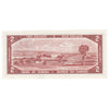 BC-38b 1954 Canada $2 Beattie-Rasminsky, O/R, Almost Uncirculated (AU50)
