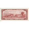BC-38b 1954 Canada $2 Beattie-Rasminsky, X/R, Almost Uncirculated (AU50)