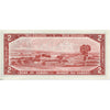 BC-38b 1954 Canada $2 Beattie-Rasminsky, Z/R, Almost Uncirculated (AU50)
