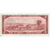 BC-38b 1954 Canada $2 Beattie-Rasminsky, E/U, AU-UNC (AU55)