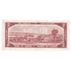 BC-38b 1954 Canada $2 Beattie-Rasminsky, E/U, AU