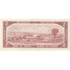 BC-38b 1954 Canada $2 Beattie-Rasminsky, G/U, Almost Uncirculated (AU50)