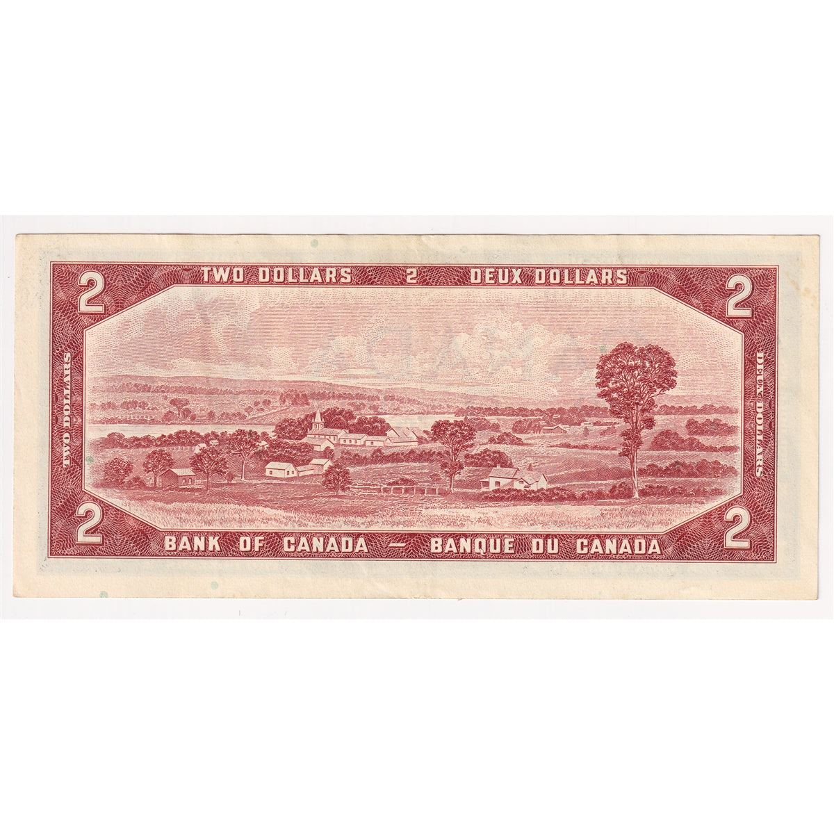 BC-38b 1954 Canada $2 Beattie-Rasminsky, H/U, Extra Fine (EF40)