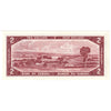 BC-38b 1954 Canada $2 Beattie-Rasminsky, I/U, Almost Uncirculated (AU50)