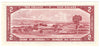 BC-38b 1954 Canada $2 Beattie-Rasminsky, P/U, Almost Uncirculated (AU50)