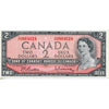 BC-38b 1954 Canada $2 Beattie-Rasminsky, X/U, Almost Uncirculated (AU50)