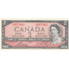 BC-38c 1954 Canada $2 Bouey-Rasminsky, C/G, Choice Uncirculated (CUNC63)