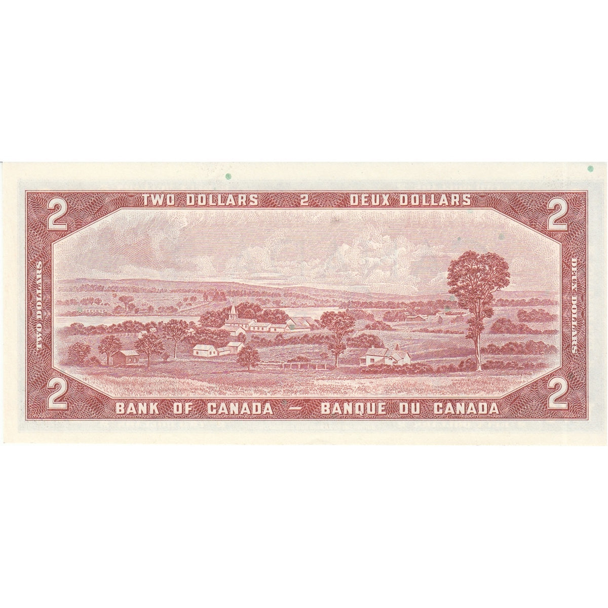 BC-38c 1954 Canada $2 Bouey-Rasminsky, C/G, Choice Uncirculated (CUNC63)