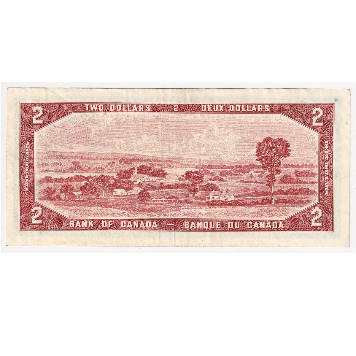 BC-38c 1954 Canada $2 Bouey-Rasminsky, K/G, Extra Fine (EF40)